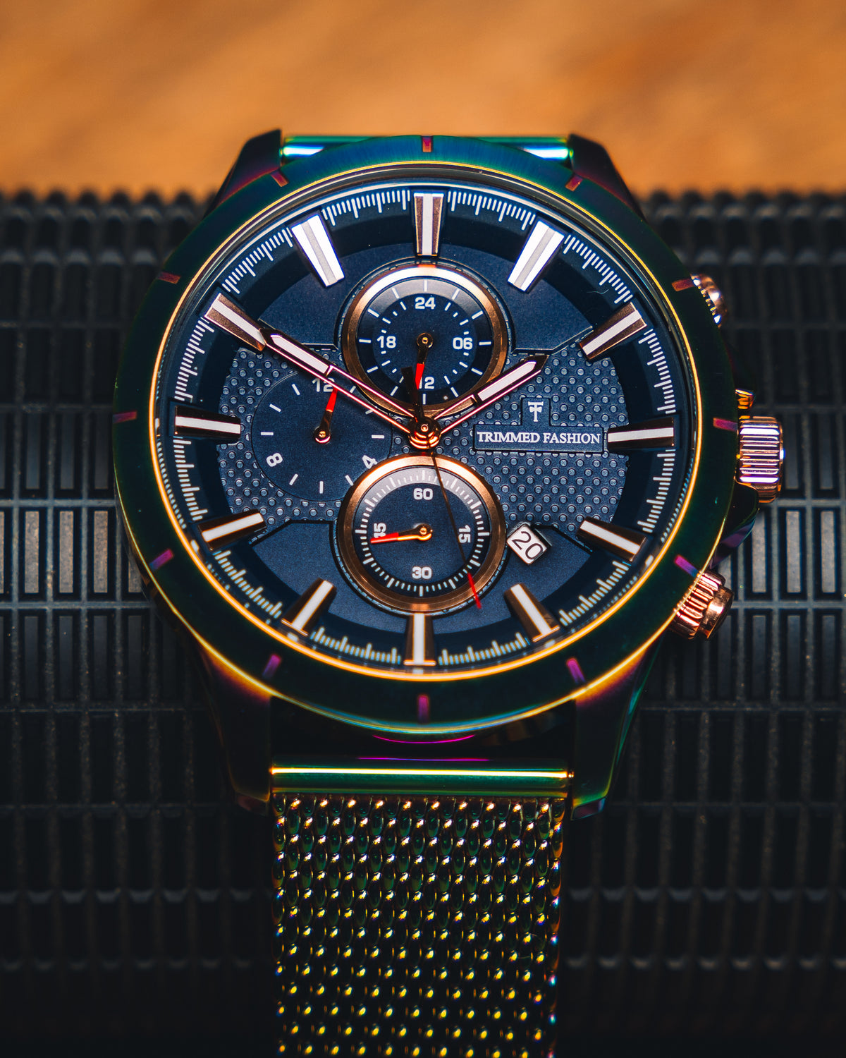 Special Edition- Trimmed With Pride Watch- Multicolor Rainbow/Black