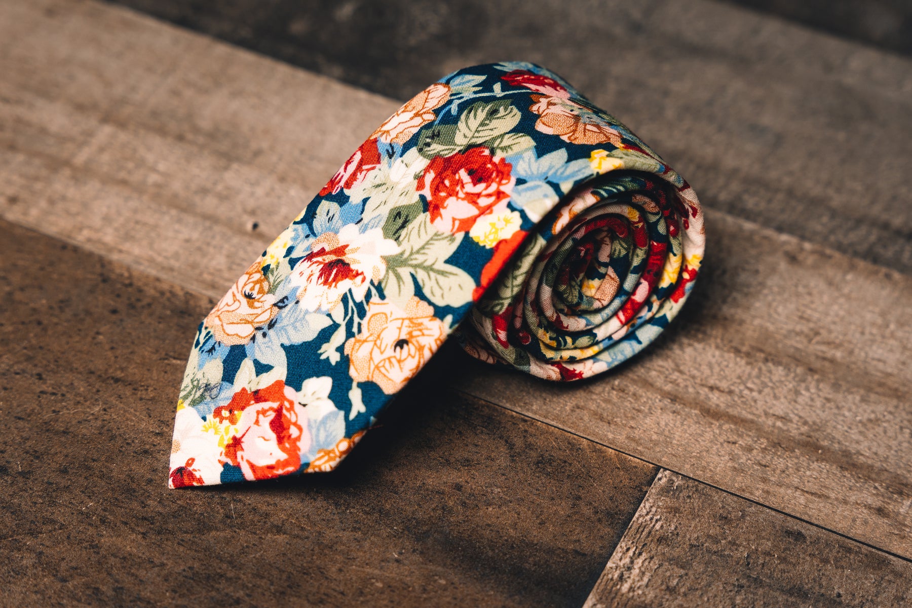 Tie- Floral Blossom