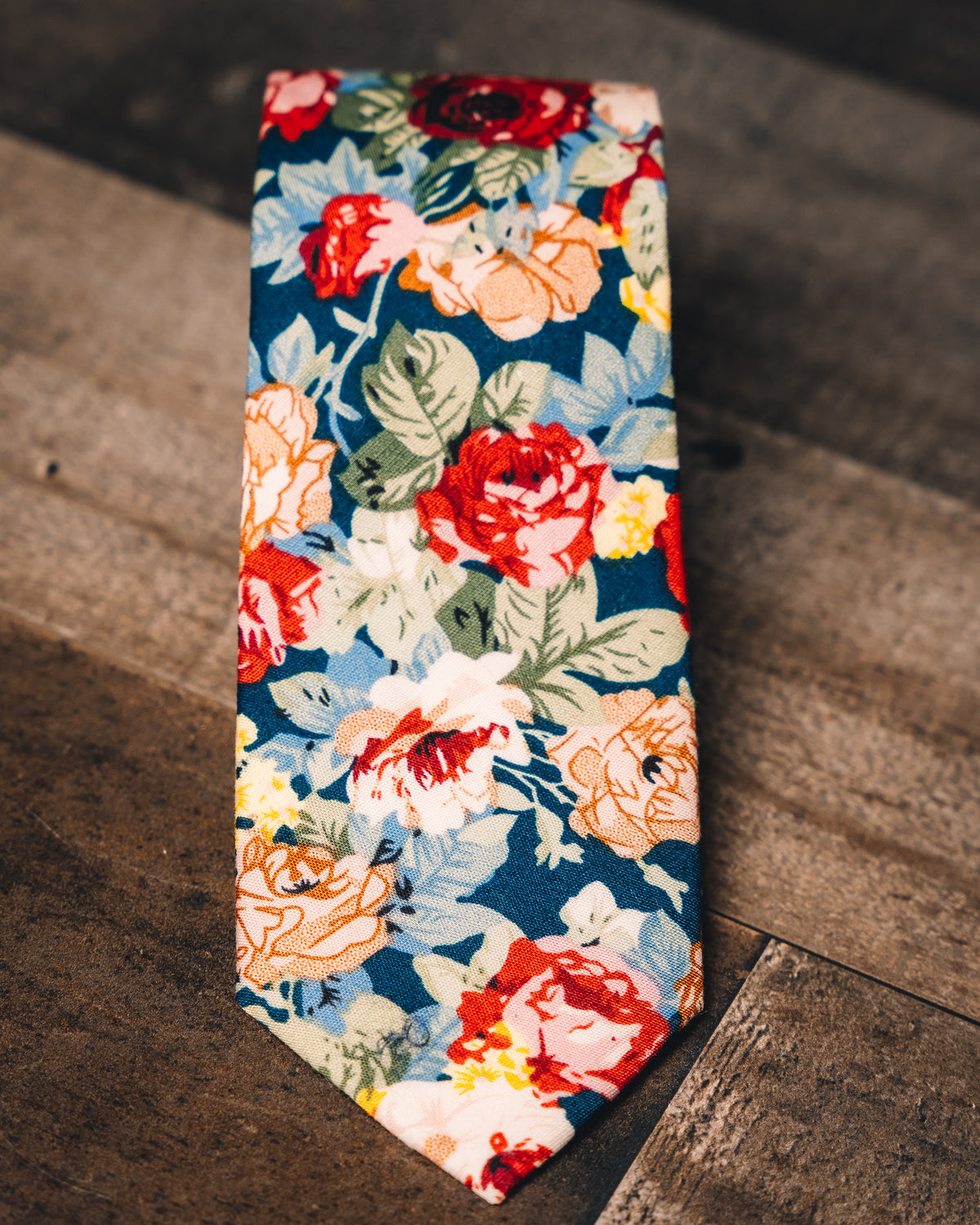 Tie- Floral Blossom